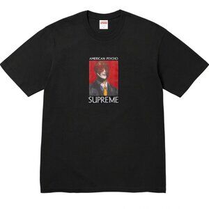 NWT Supreme American Psycho Tee - Black - XL